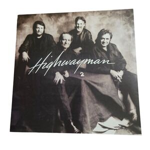 The Highwaymen Highwayman 2 Vintage 1990 Promo Flat Album Poster 12x12 D/S